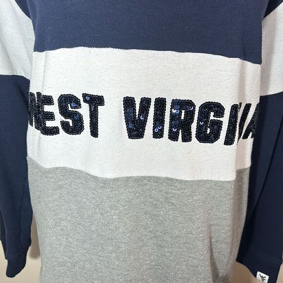 Victoria’s Secret PINK West Virginia mountaineers sweatshirt size XS - Picture 2 of 14